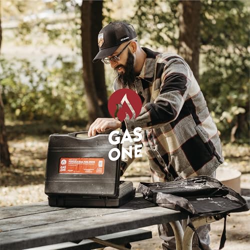 Gas One GS-3400P Propane or Butane Stove Dual Fuel Stove Portable Camping Stove - Patented - with Carrying Case Great for Emergency Preparedness Kit : Sports & Outdoors