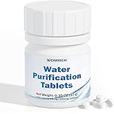 Aquatabs Water Purification Tablets (397mg, 100 Pack). Water Filtration System for Camping, Boating, Emergency Water, Survival Kit, and Marine. Easy-to-Use Water Purifier Treatment. : Sports & Outdoors